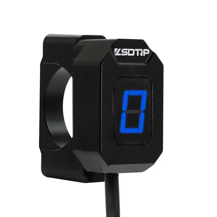 ZSDTRP 6 vitesses universel moto indicateur de vitesse numérique affichage LED levier de changement
