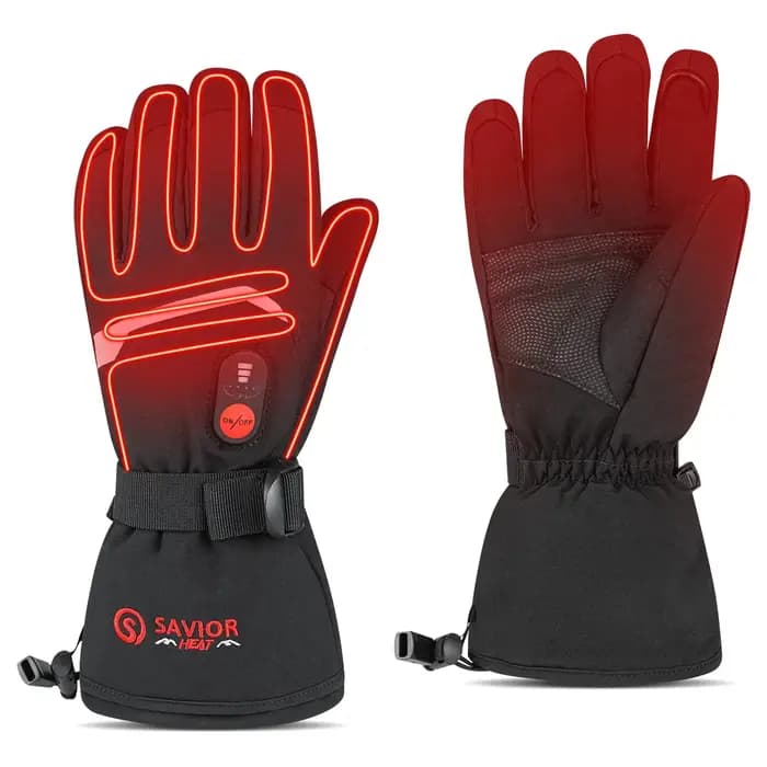 Gants thermiques avec batterie aste pour hommes et femmes