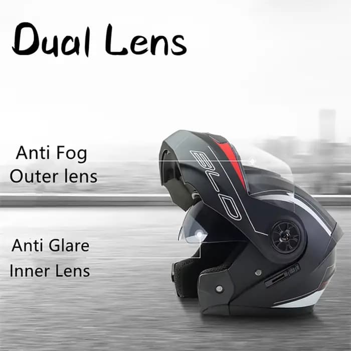 Casque de Moto rabattable personnalisé pour hommes et femmes