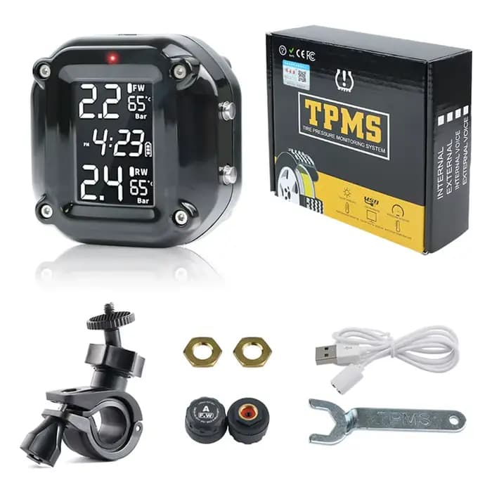 TPMS capteurs de pression des pneus de moto moteur TMPS système de surveillance de la pression des p