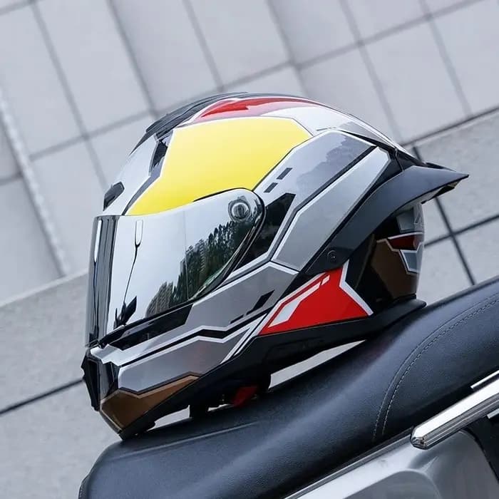 Casque de course de moto