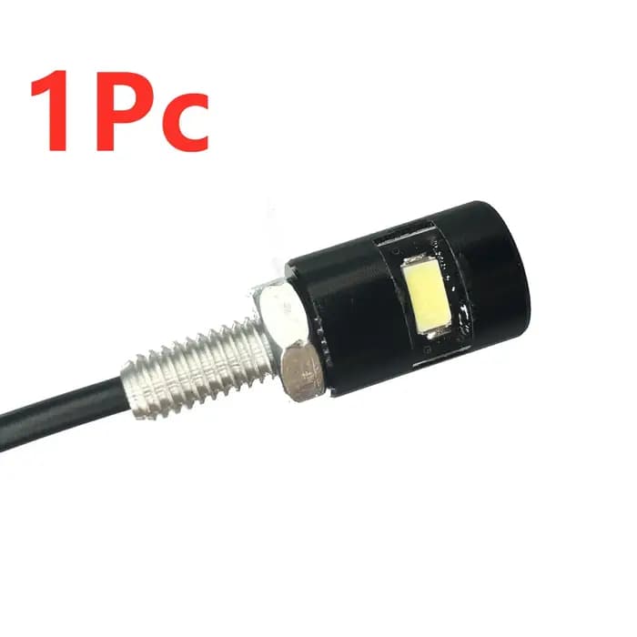12V 5630 SMD LED voiture moto plaque d'immatriculation lumières lampe Auto queue avant vis boulon ampoules lampes Source