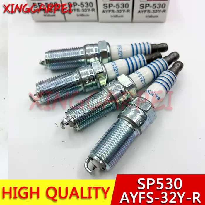 Bougie d'allumage en Iridium SP530, 4 pièces, pour Ford C-MAX Escape Fusion Transit Connect pour Maz