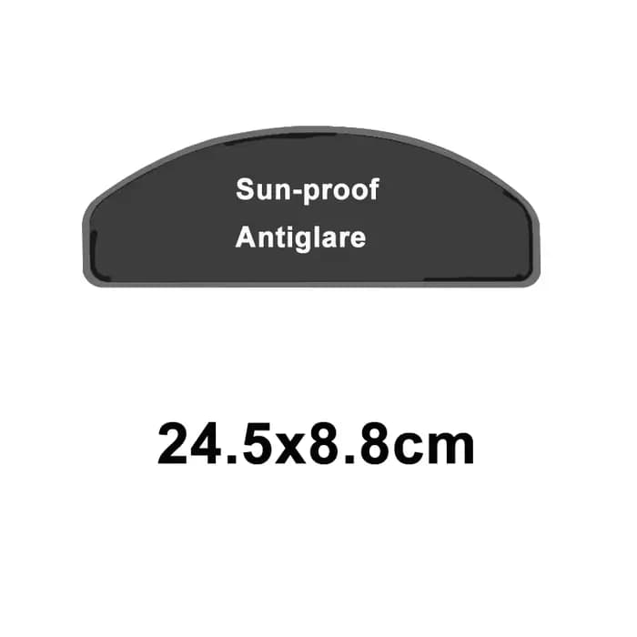 Film antibuée Anti-éblouissement 3 en 1 pour casque de moto, Film de protection solaire universel po