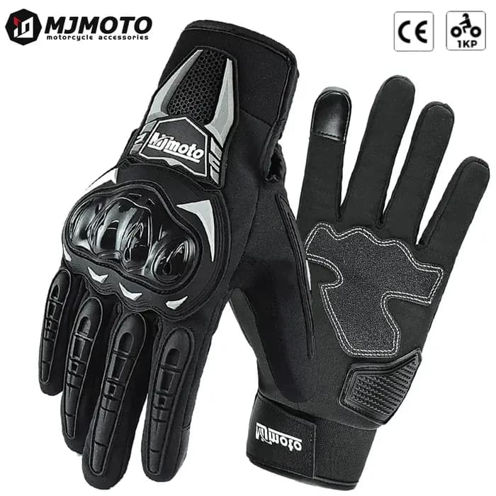 Gants de moto approuvés CE pour hommes et femmes
