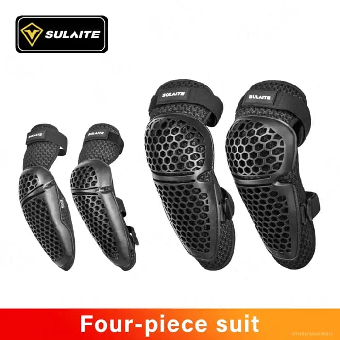 Genouillères de moto genouillère de motocross maille protection de coude