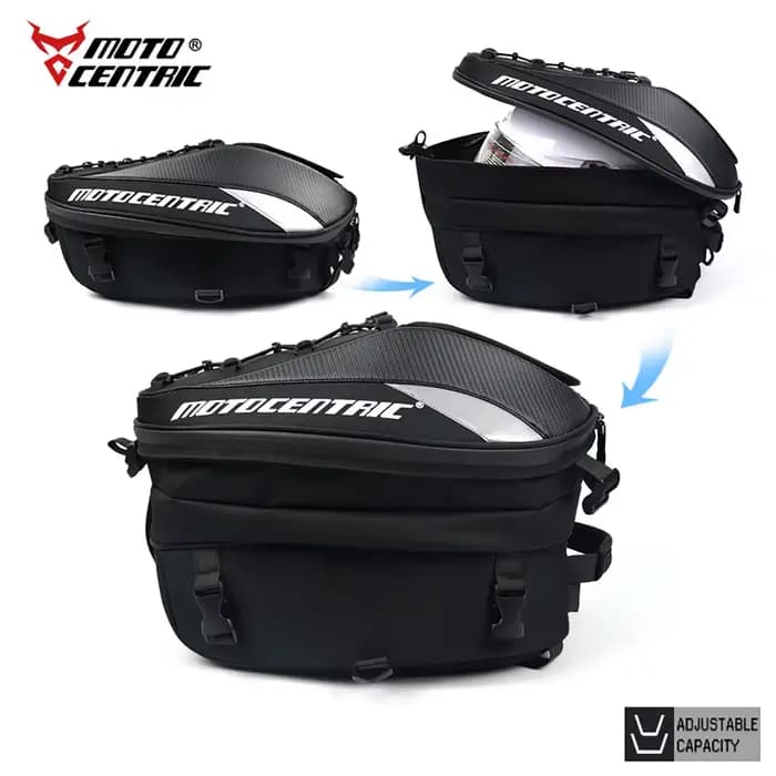 MOTOCENTRIC 100% sac de casque de Moto étanche 37L haute capacité multi-fonctionnel épaule taille ja