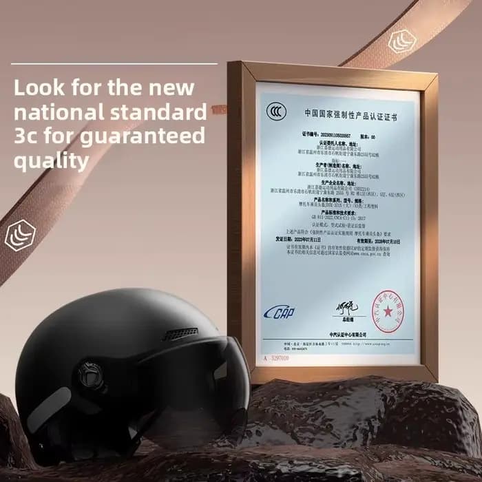 Casque de moto électrique 2025 - Universel pour hommes et femmes