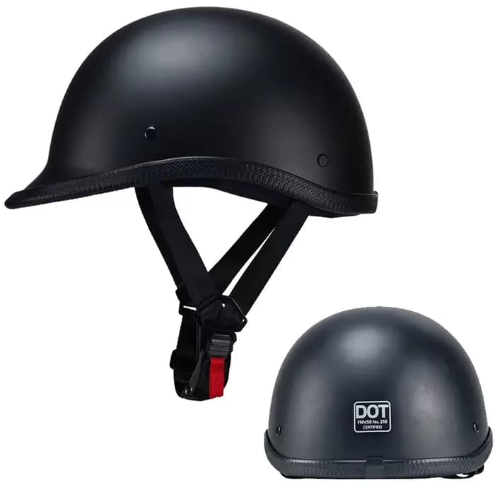 Demi-casque de moto DOT