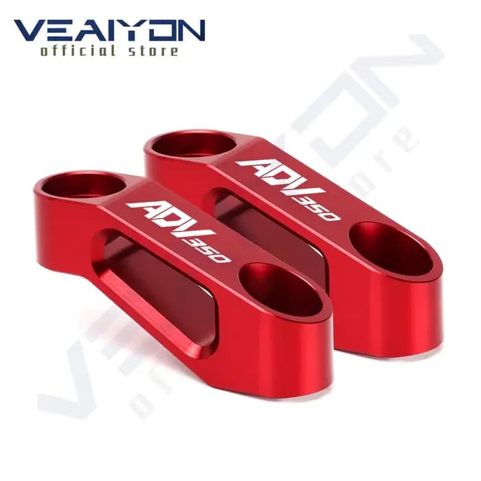 Adaptateur d'extension de rétroviseurs en aluminium CNC