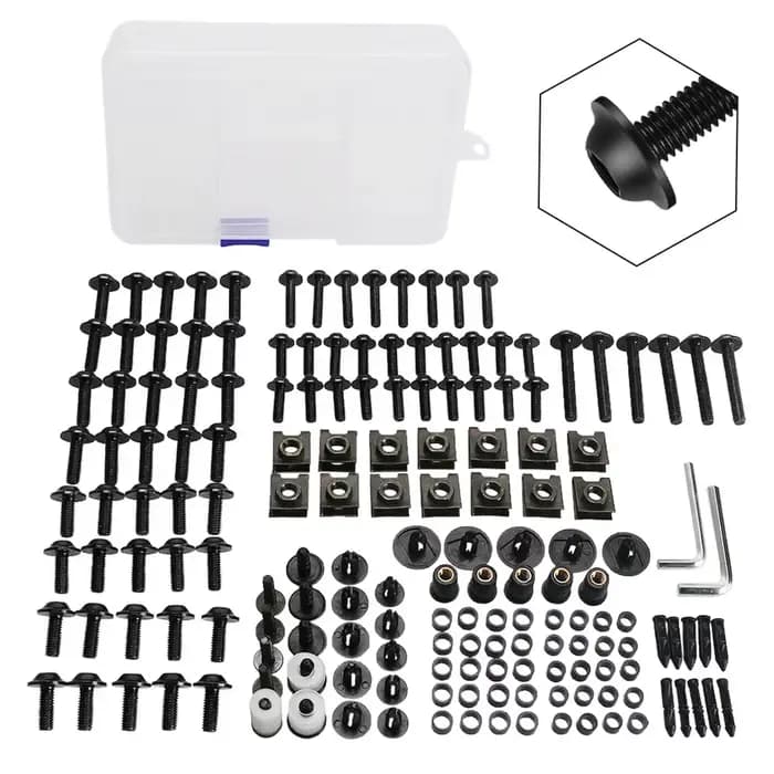 Kit complet de boulons de carénage, vis et écrous, Clips, accessoires de moto pour YAMAHA XTZ1200 XT