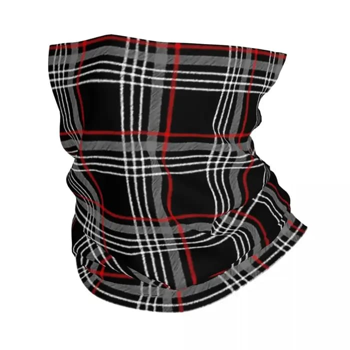 GTI Tartan Bandana cache-cou imprimé écharpe magique multi-usage cagoule randonnée pêche unisexe adulte hiver