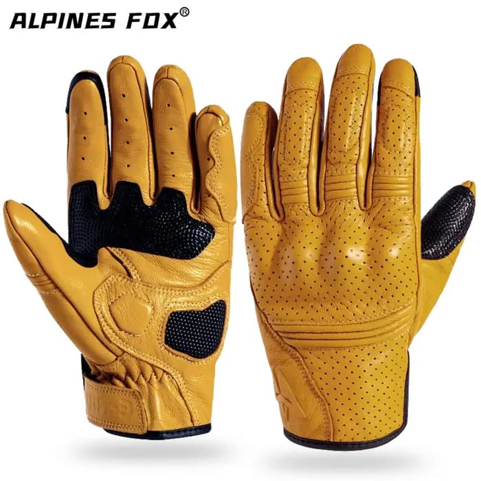 Gants de Moto Rétro en Cuir group