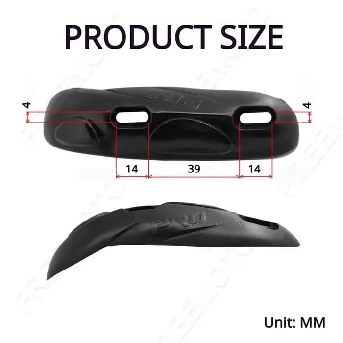 Glissières latérales pour bottes de moto longues/moyennes/courtes