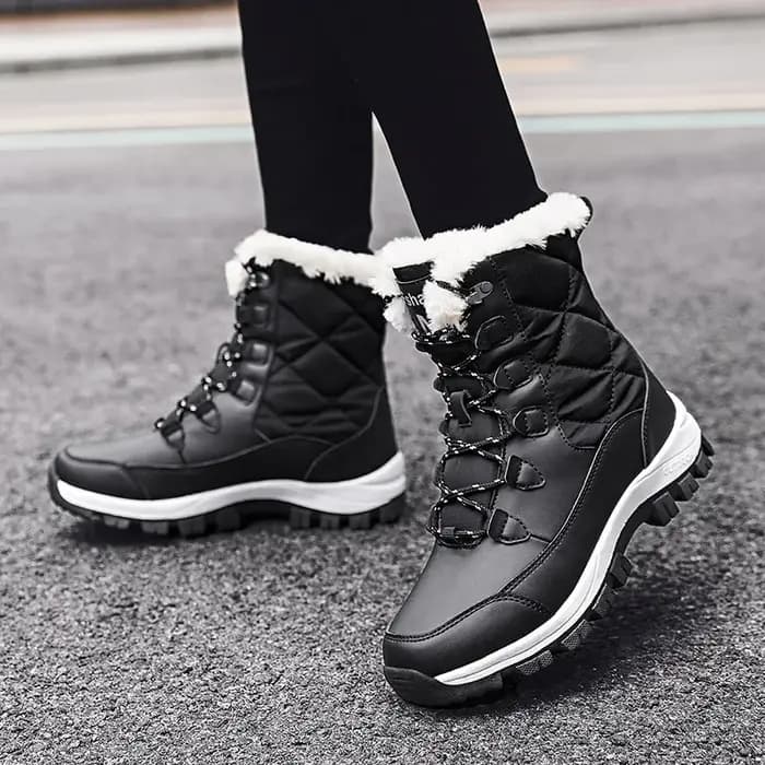 ELUVA femmes bottes d'hiver imperméable anti-dérapant