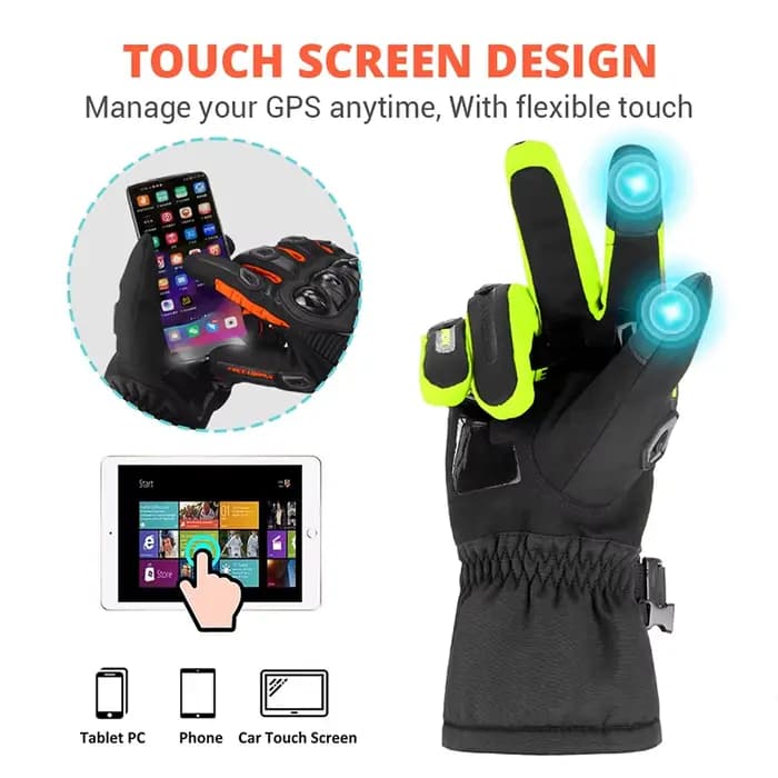 Gants de Moto d'hiver imperméables Gant