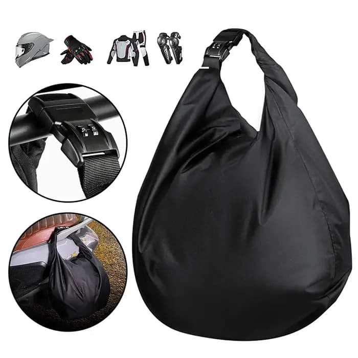 Sac de casque Royal Enfield Bullet/Meteor/Classic 350 & Interceptor 650 – Rangement de voyage portable