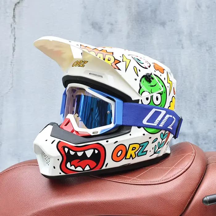 Casque de moto tout-terrain Hot Motorcycle Go Kart