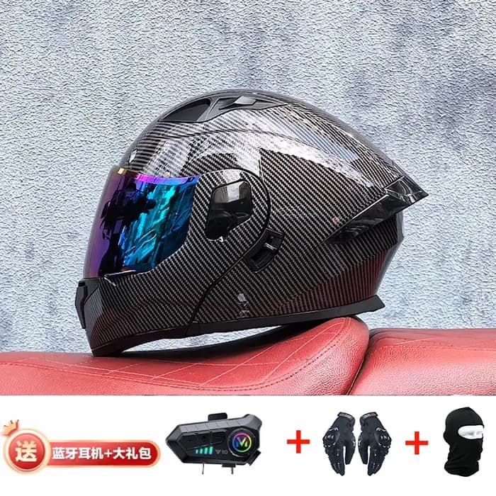 Casque de moto Orz-103 avec Bluetooth