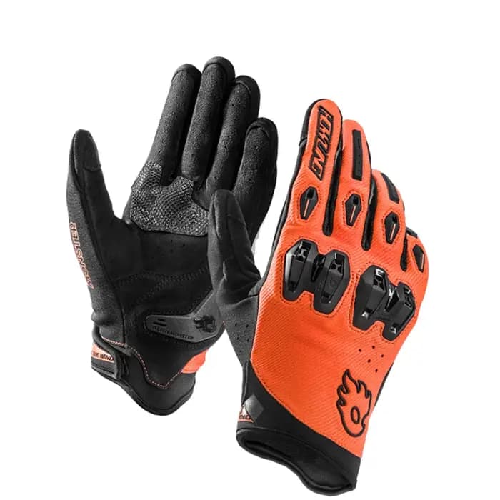 Gants de moto certifiés CE maille Textile ventilé