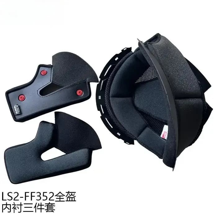 Aileron arrière pour casque de moto LS2 FF352