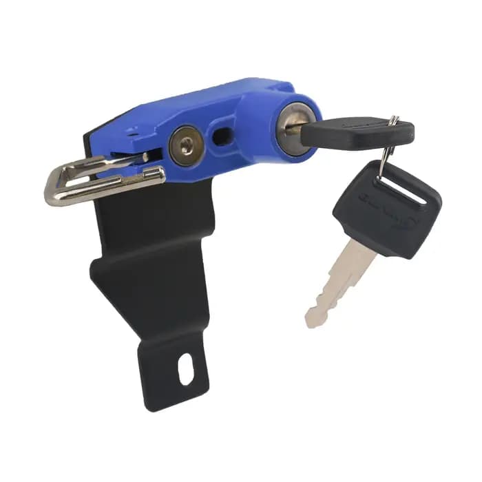 Kit de verrouillage de casque de moto en aluminium