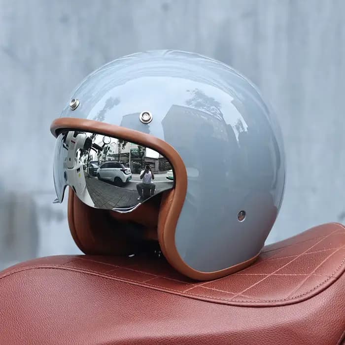 ORZ - Casque de moto rétro