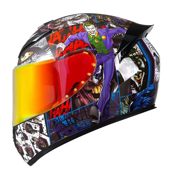 Casque de Moto intégral certifié DOT