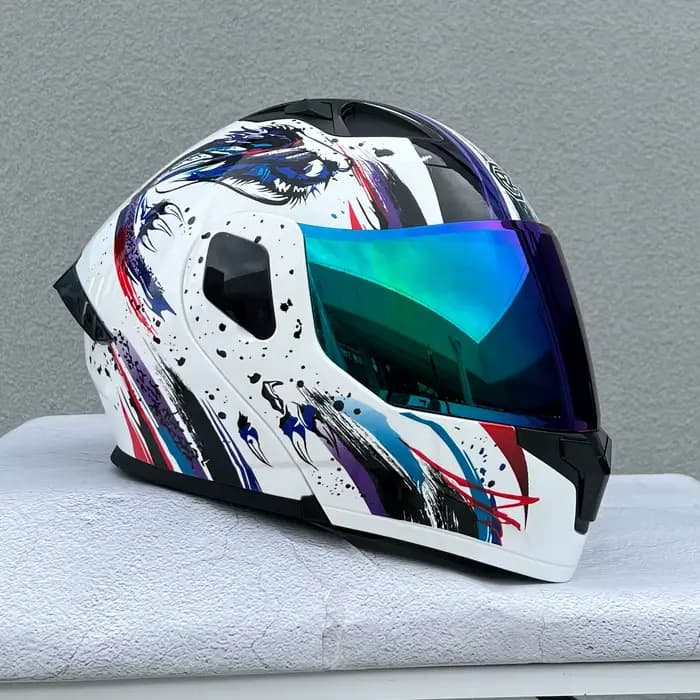 Casque de moto Orz pour hommes et femmes