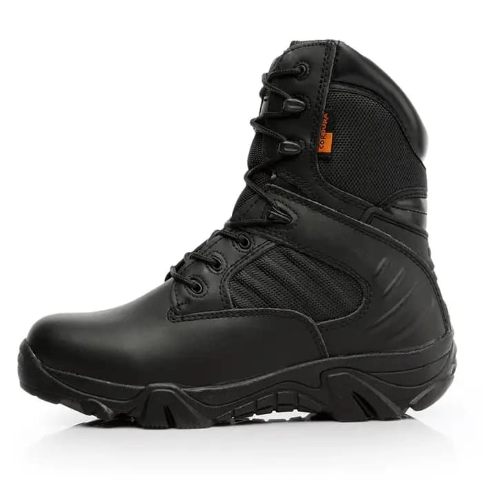 Bottes militaires de moto pour hommes