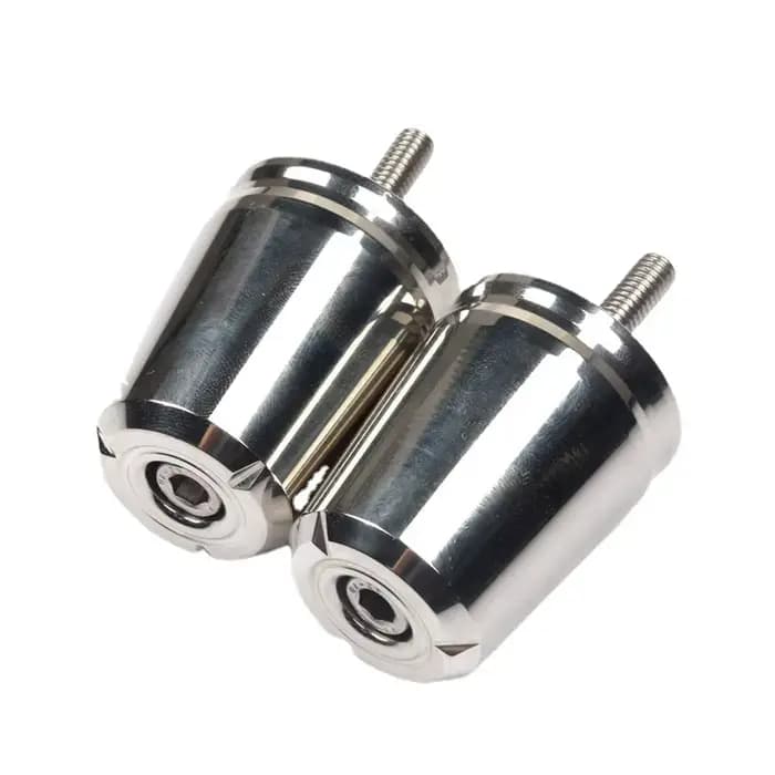 Pour PIAGGIO MP3 125 MP3 250 MP3 300 400 500 MP3 accessoires de moto poignées de guidon capuchon de barre de poignée extrémités bouchon Balance curseur