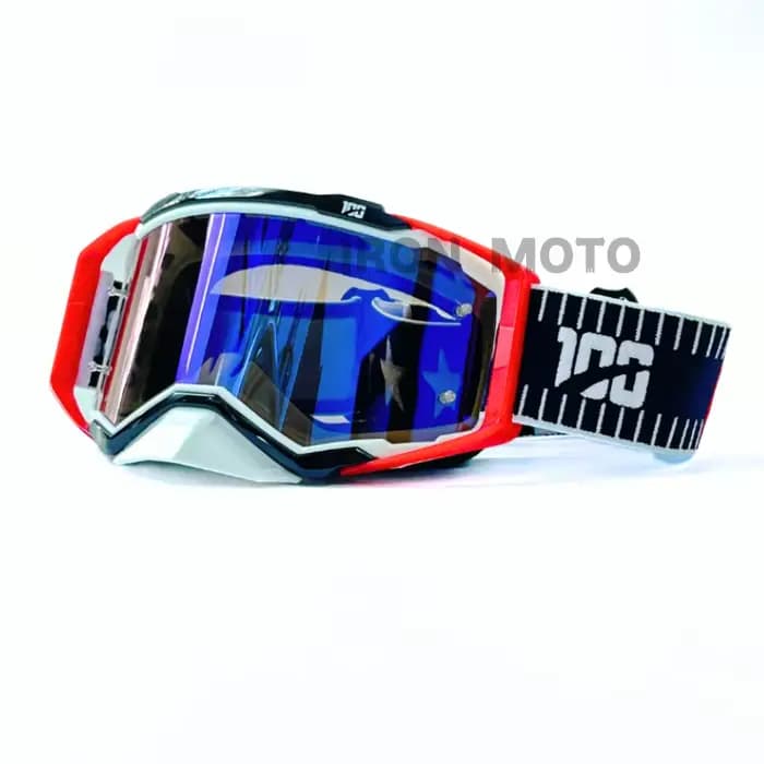Lunettes de motocross coupe-vent