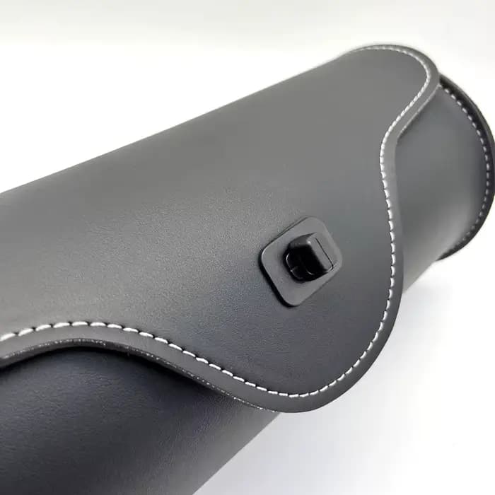 Boîte à outils pour moto, sac arrière pour véhicule électrique, sac suspendu pour vélo, sac avant rétro, sacoche universelle en cuir étanche