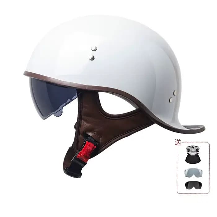 Casque de moto rétro certifié 3C Chine