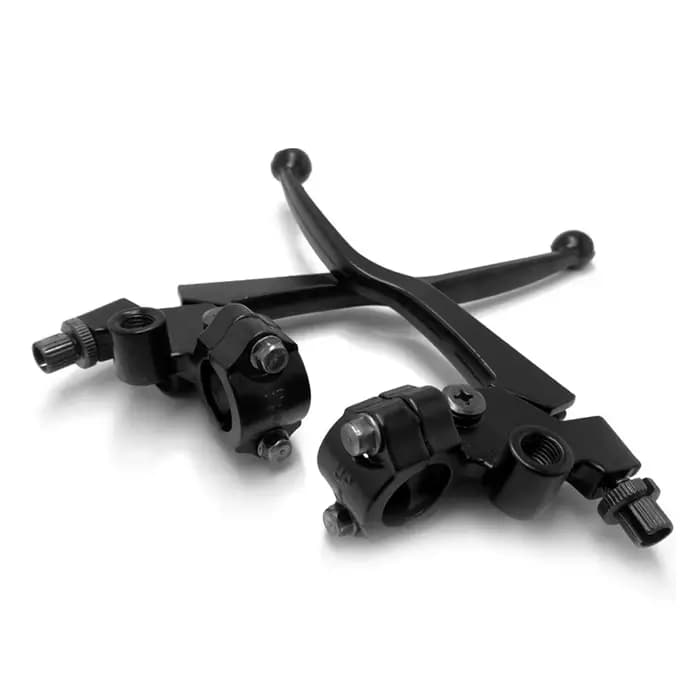 Paire de leviers de frein et d'embrayage de moto