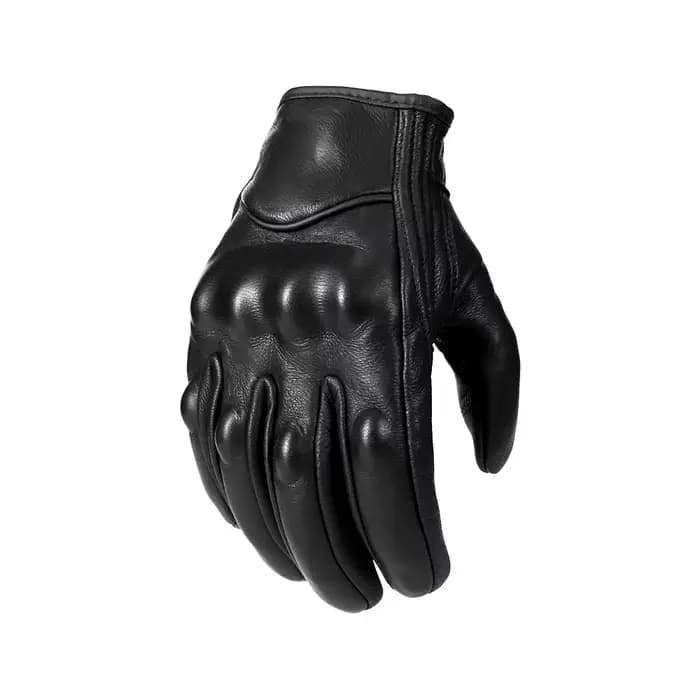 3XL gants de Moto en cuir de chèvre hommes femmes Moto gant vélo électrique Luvas da motocicleta Os