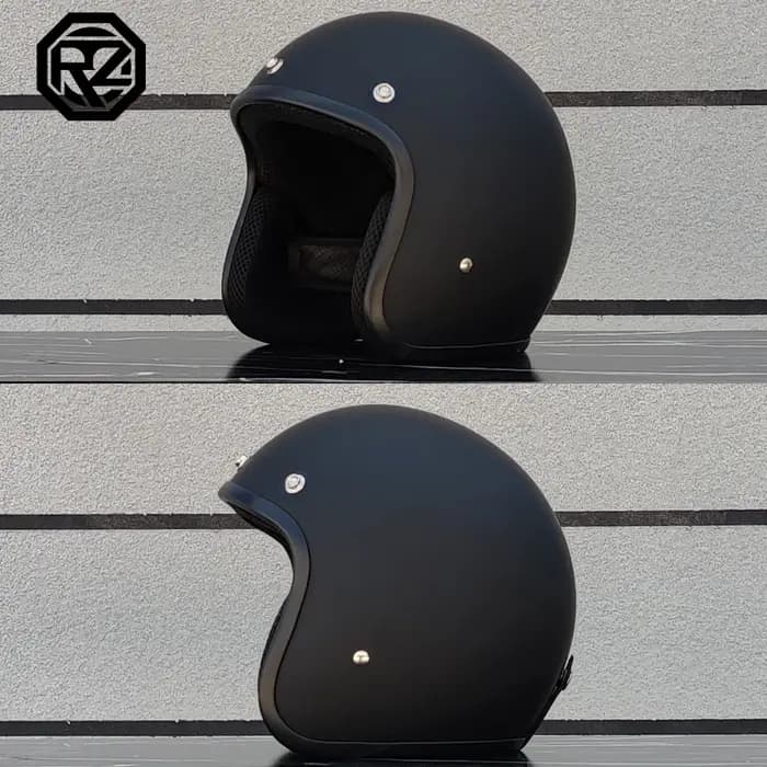 Casque de moto rétro approuvé DOT