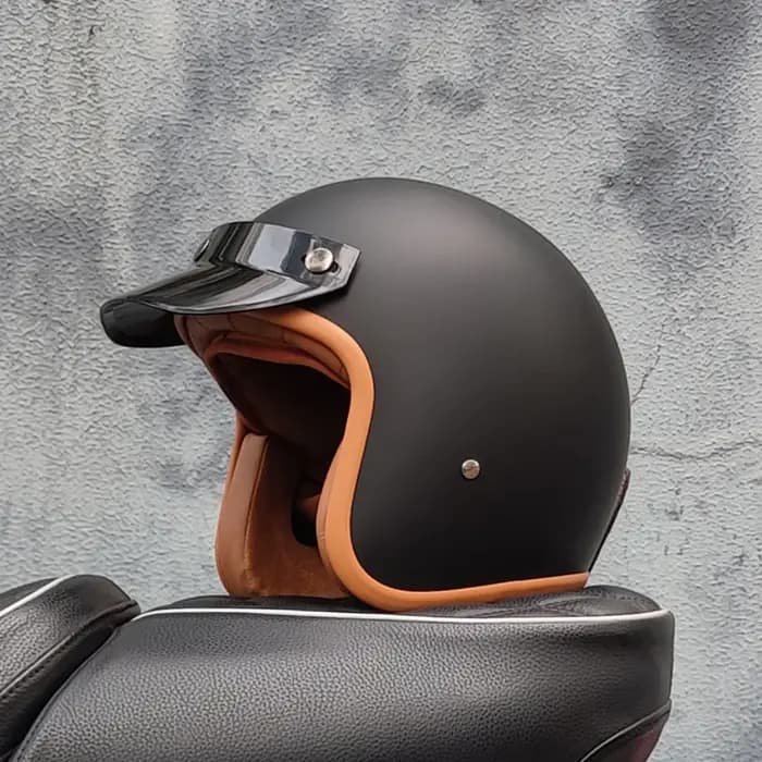 ORZ rétro demi ouvert casque de Moto