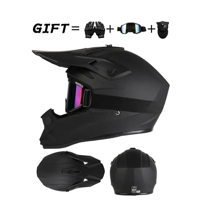 Casques de moto, casques tout-terrain, équipements de sécurité pour enfants et adultes, conduite sur route et équipements de sécurité pour la conduite AM/DH.
