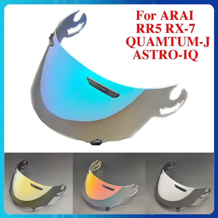 Lentille de casque de moto pour ARAI RR5 RX-7 QUAMTUM-J ASTRO-IQ