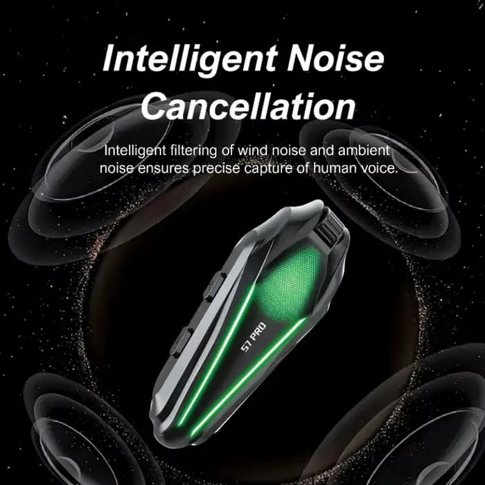 Nouveau casque de moto S7 Pro avec interphone Bluetooth 5.3