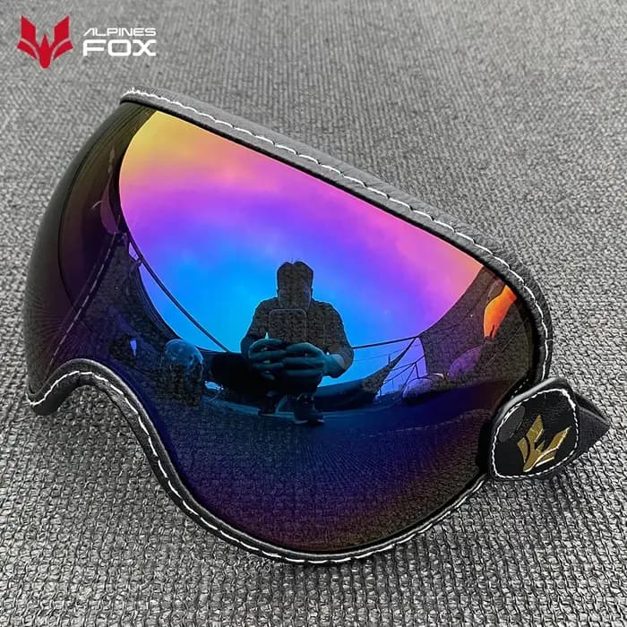 Lunettes de casque de moto universelles pour Shoei Vintage