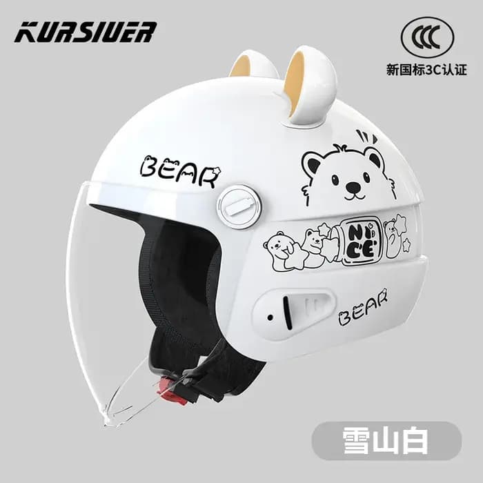 Nouveau casque de moto classique rétro Scooter demi-casques ultraléger