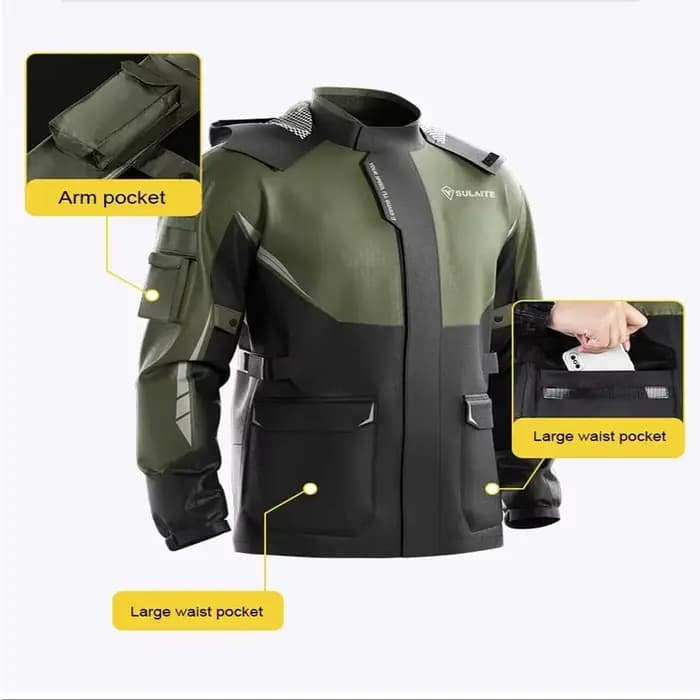 Combinaison de pluie imperméable unisexe SULAITE