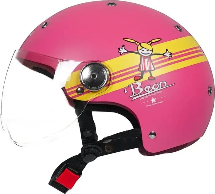 Casque de moto BEON B103 pour hommes et femmes