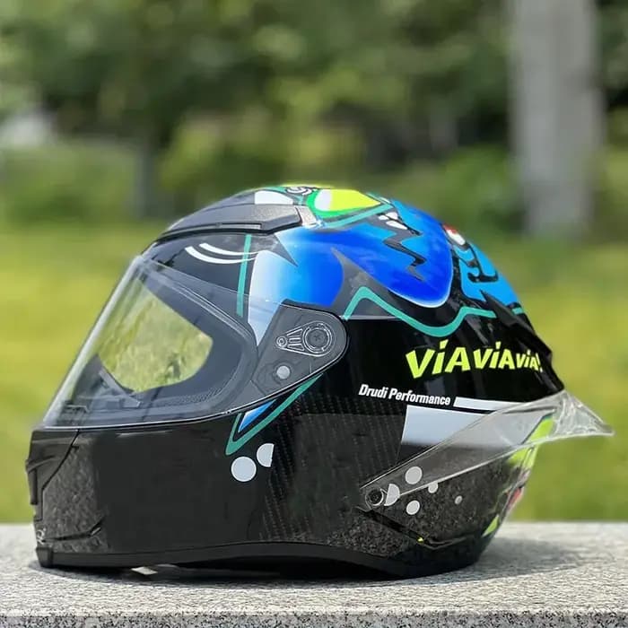 Casque de moto intégral d'équitation hommes et femmes Viavia