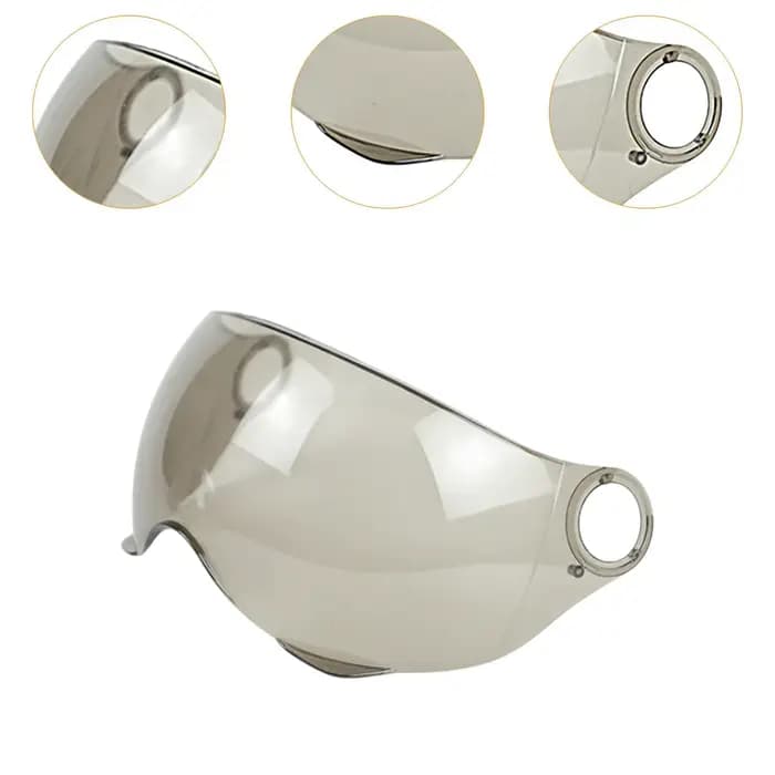 Lentille de visière de casque de moto