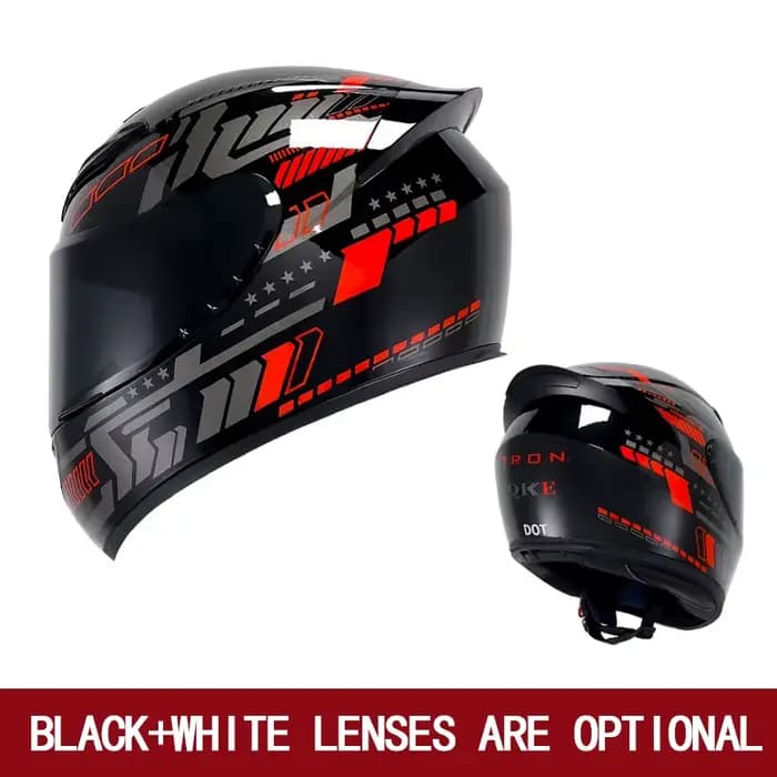 Casque noir casque de moto karting voiture de croisière casque de voiture électrique pour hommes et femmes équitation casque de moto