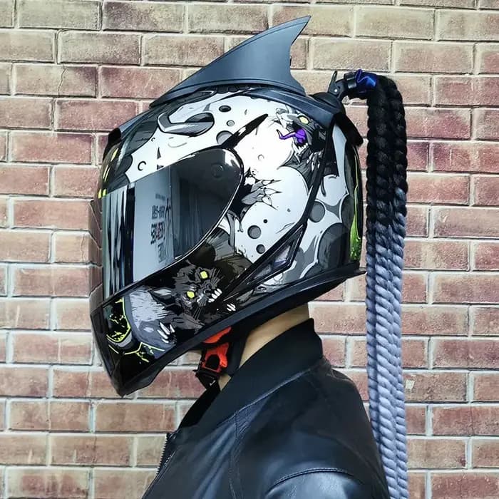Casque de moto intégral