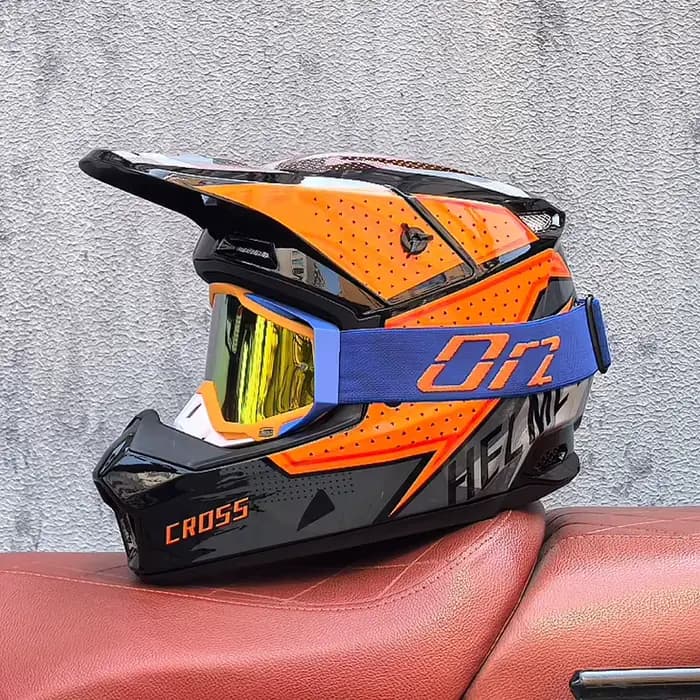 Casque de moto de course tout-terrain vélo speed drop DH